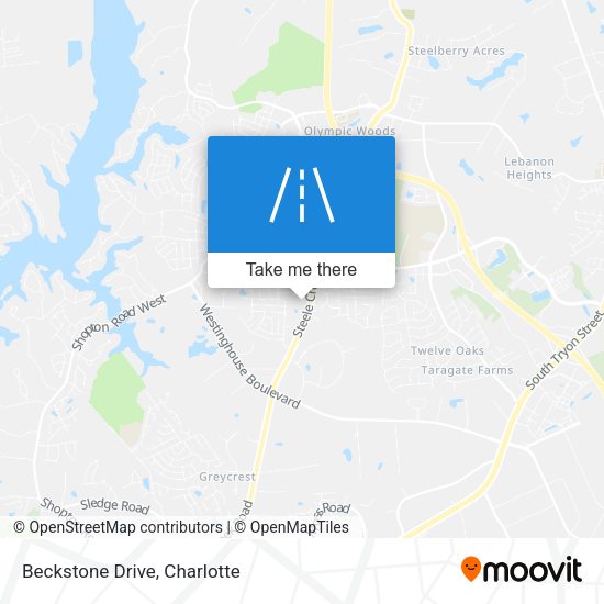 Beckstone Drive map