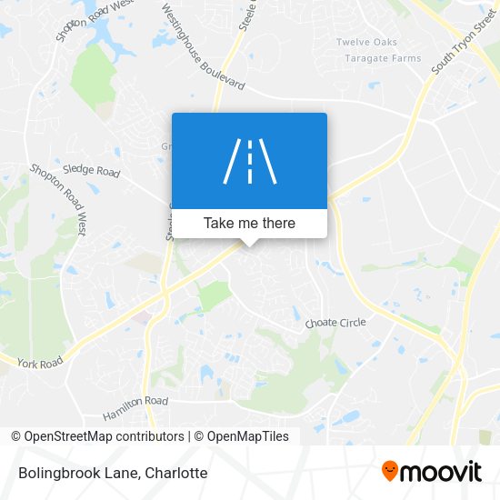 Mapa de Bolingbrook Lane