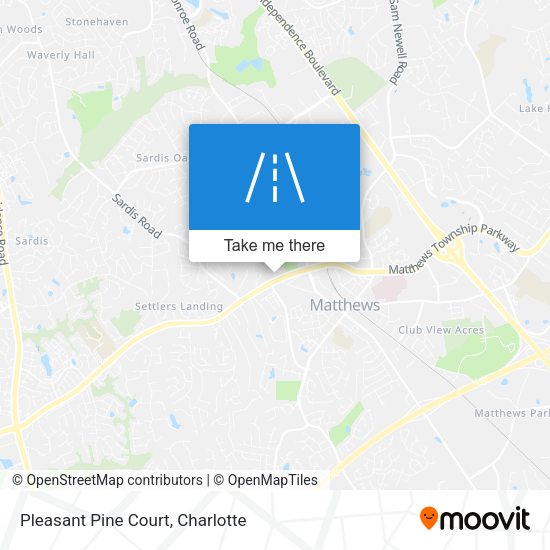 Pleasant Pine Court map