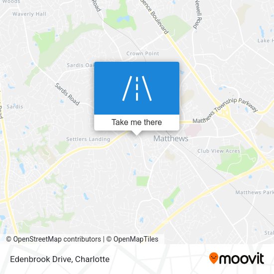 Mapa de Edenbrook Drive