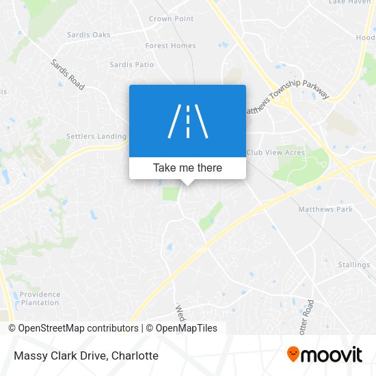 Massy Clark Drive map