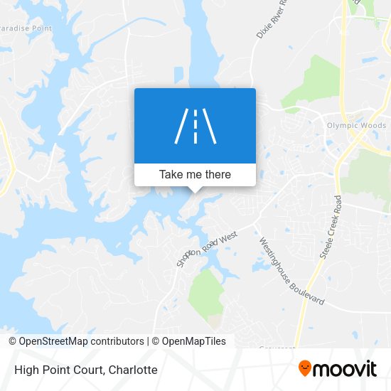 Mapa de High Point Court