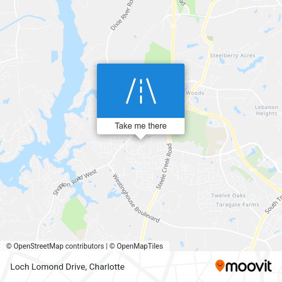 Loch Lomond Drive map