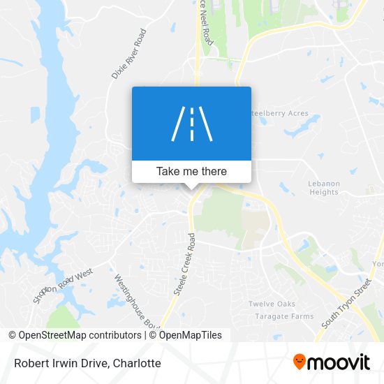 Mapa de Robert Irwin Drive