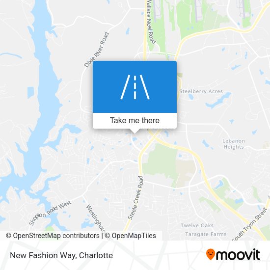 New Fashion Way map