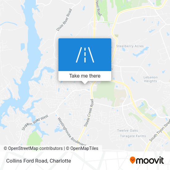 Collins Ford Road map
