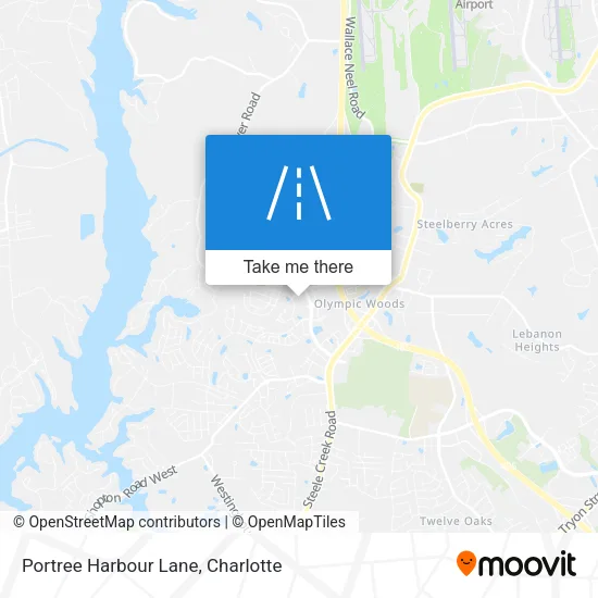 Portree Harbour Lane map