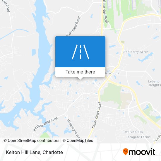 Kelton Hill Lane map