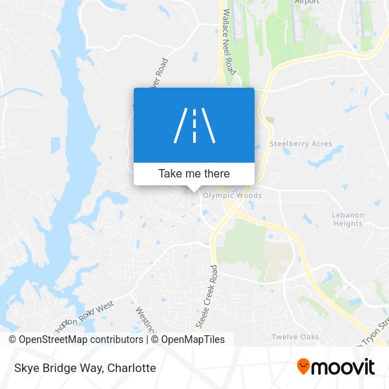 Skye Bridge Way map
