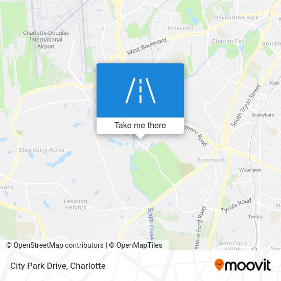 Mapa de City Park Drive