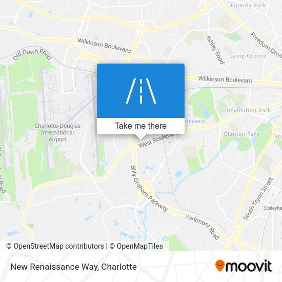 New Renaissance Way map