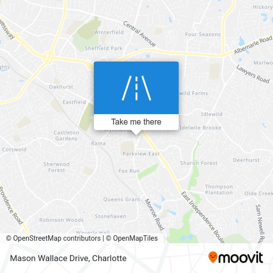 Mason Wallace Drive map