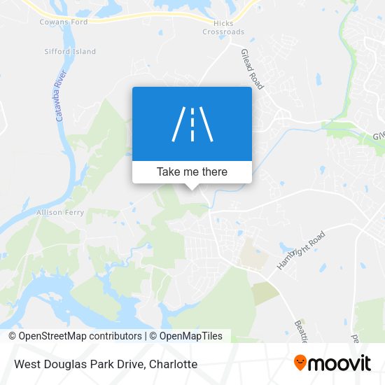 West Douglas Park Drive map
