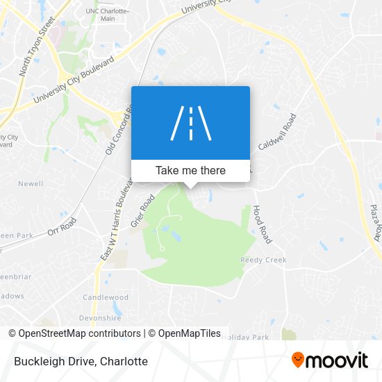 Mapa de Buckleigh Drive