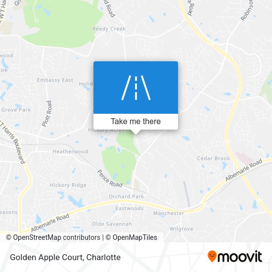 Mapa de Golden Apple Court