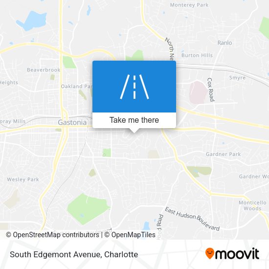 South Edgemont Avenue map