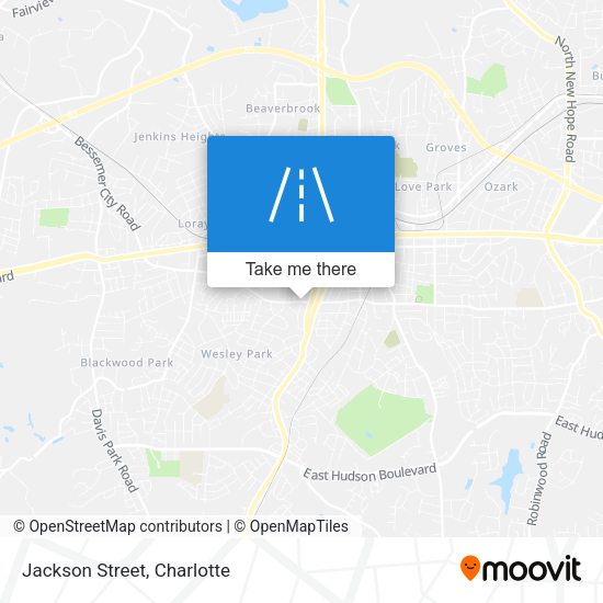 Mapa de Jackson Street