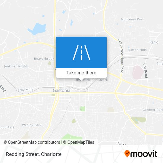 Mapa de Redding Street