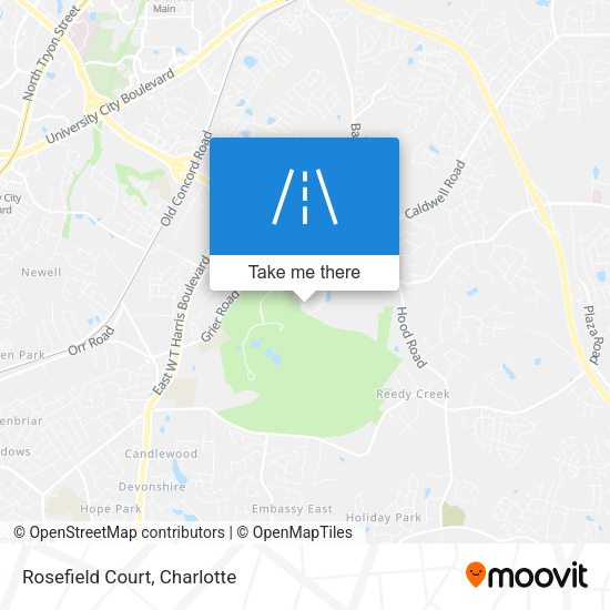Mapa de Rosefield Court