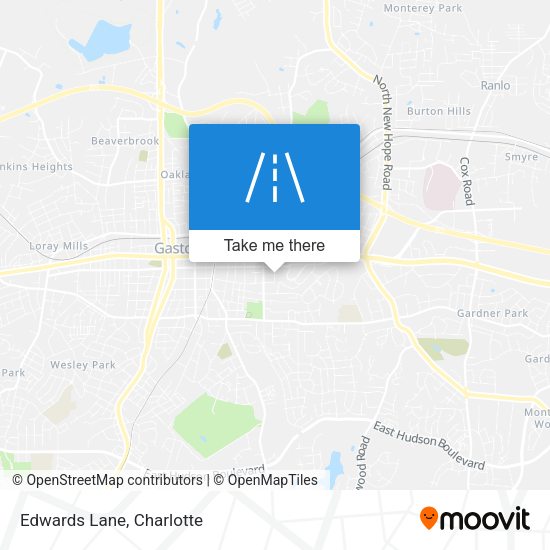 Mapa de Edwards Lane
