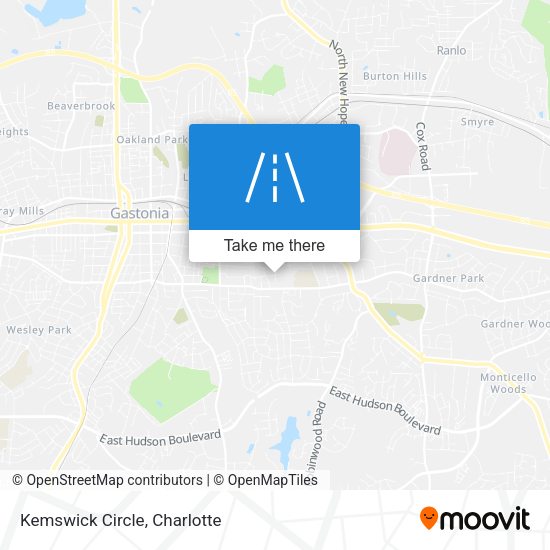 Kemswick Circle map