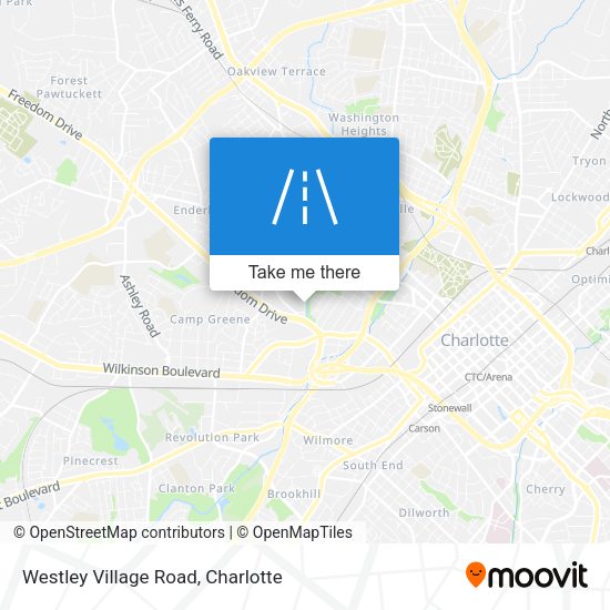 Westley Village Road map