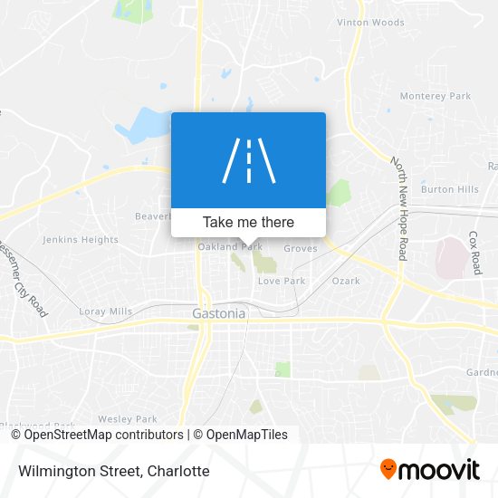 Wilmington Street map