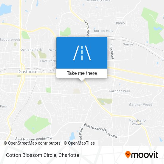 Mapa de Cotton Blossom Circle
