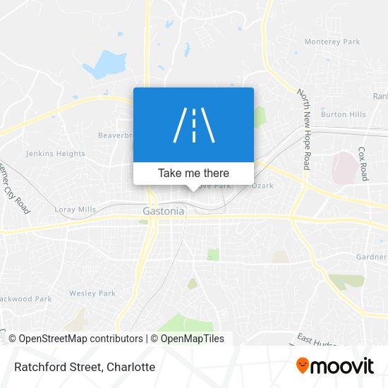 Ratchford Street map