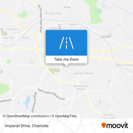 Mapa de Imperial Drive