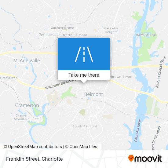 Mapa de Franklin Street