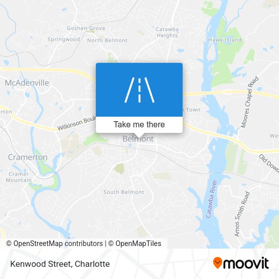 Mapa de Kenwood Street