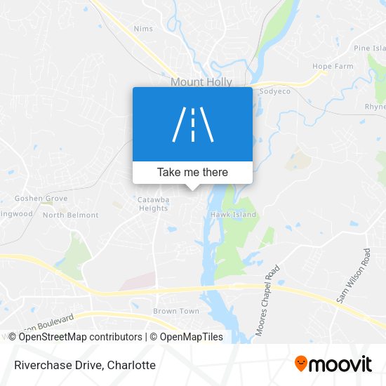 Riverchase Drive map