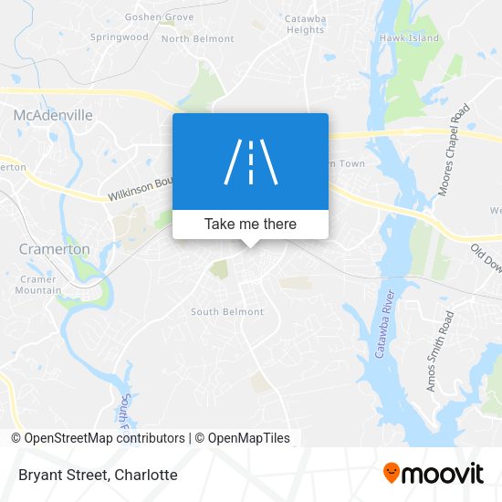 Mapa de Bryant Street