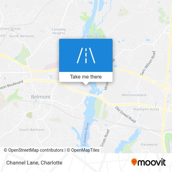 Mapa de Channel Lane
