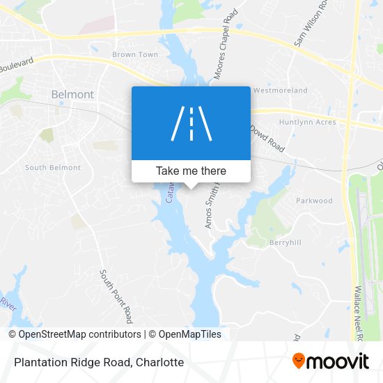 Mapa de Plantation Ridge Road