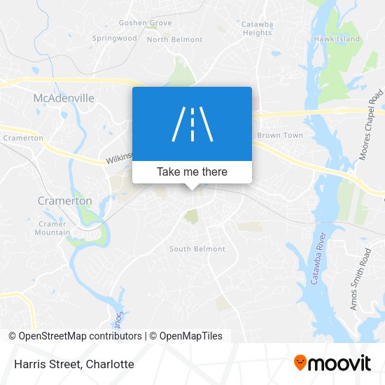 Mapa de Harris Street