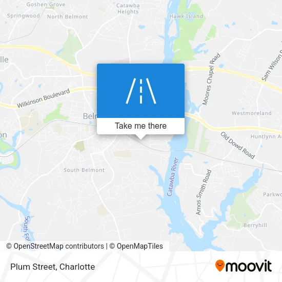Plum Street map
