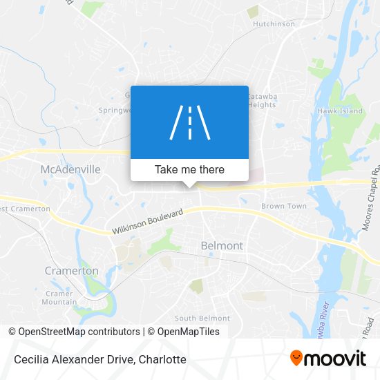 Mapa de Cecilia Alexander Drive
