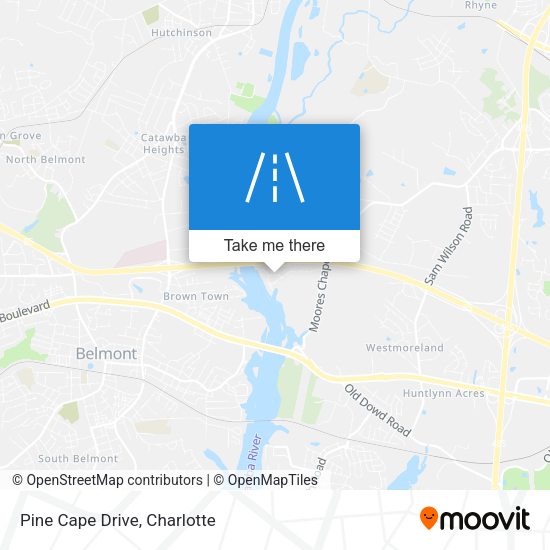 Mapa de Pine Cape Drive