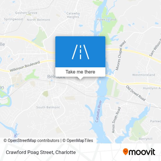 Crawford Poag Street map
