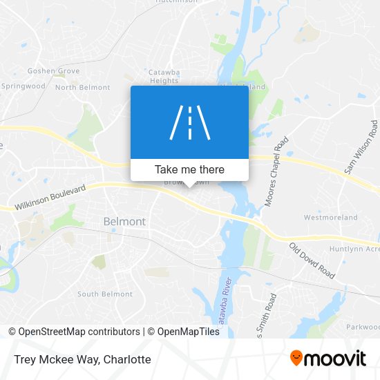 Mapa de Trey Mckee Way