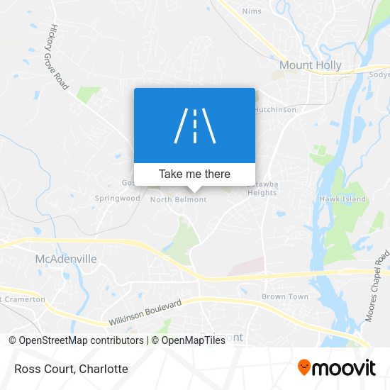 Mapa de Ross Court