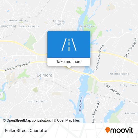 Mapa de Fuller Street