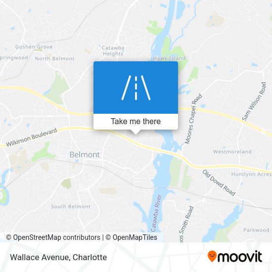 Mapa de Wallace Avenue