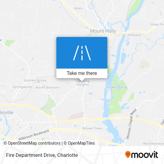 Fire Department Drive map
