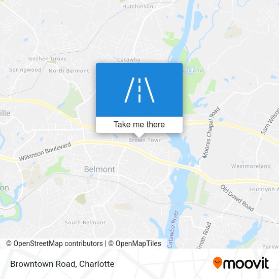 Mapa de Browntown Road