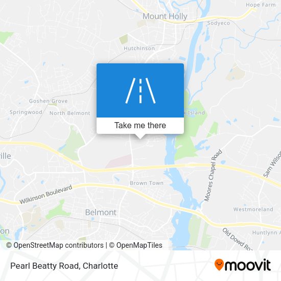 Mapa de Pearl Beatty Road