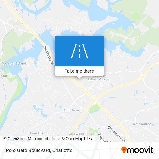 Mapa de Polo Gate Boulevard