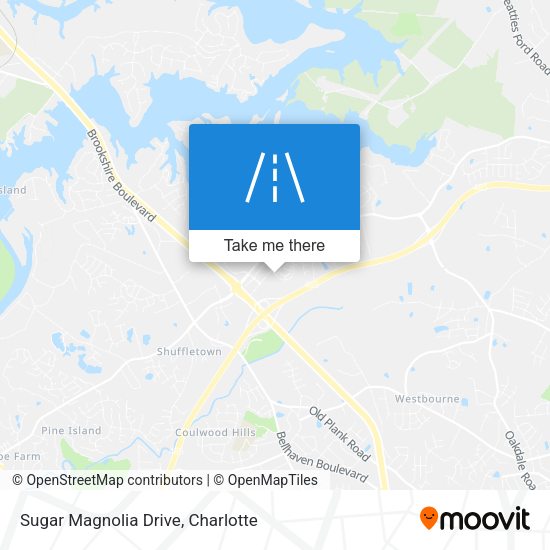 Sugar Magnolia Drive map